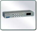 VAX-8404F (四進四出) VGA視頻╱音頻矩陣切換器